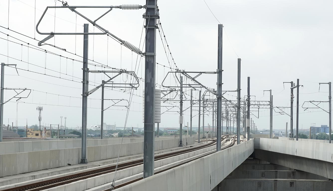 Overhead Contact Line on the Albacete – Alicante High Speed Line