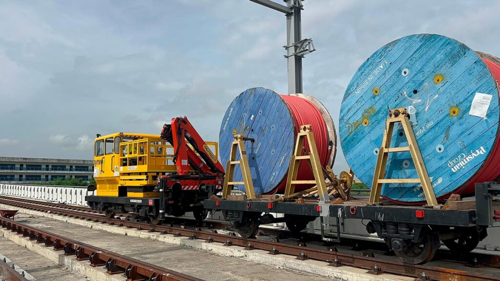Distribución de Energía para la línea 2C del Metro de santo Domingo.