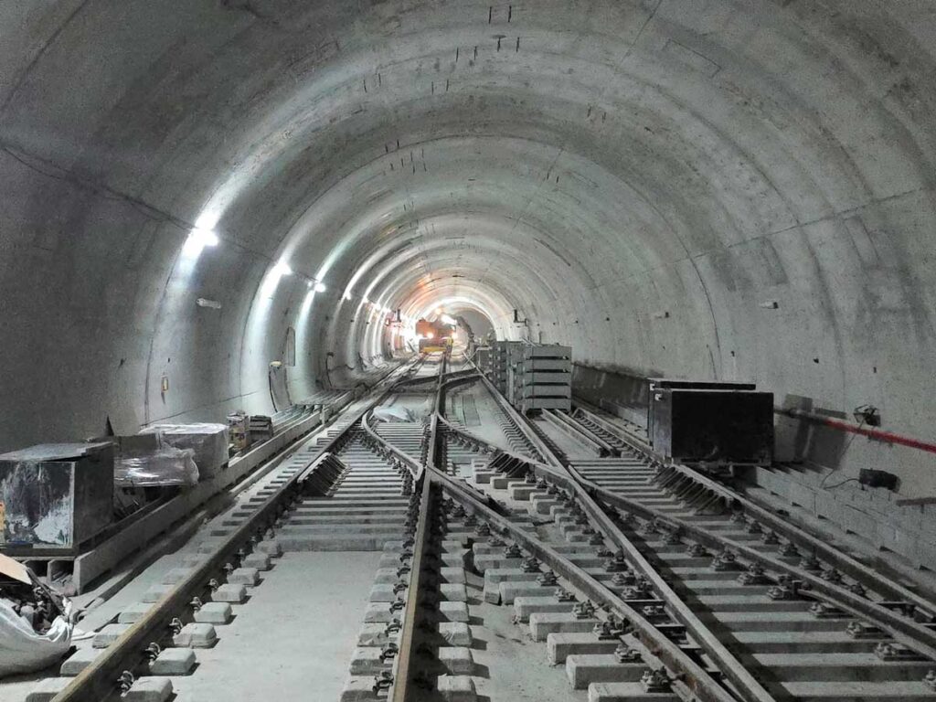 Electrificación de la nueva Línea Rubí del Metro do Porto