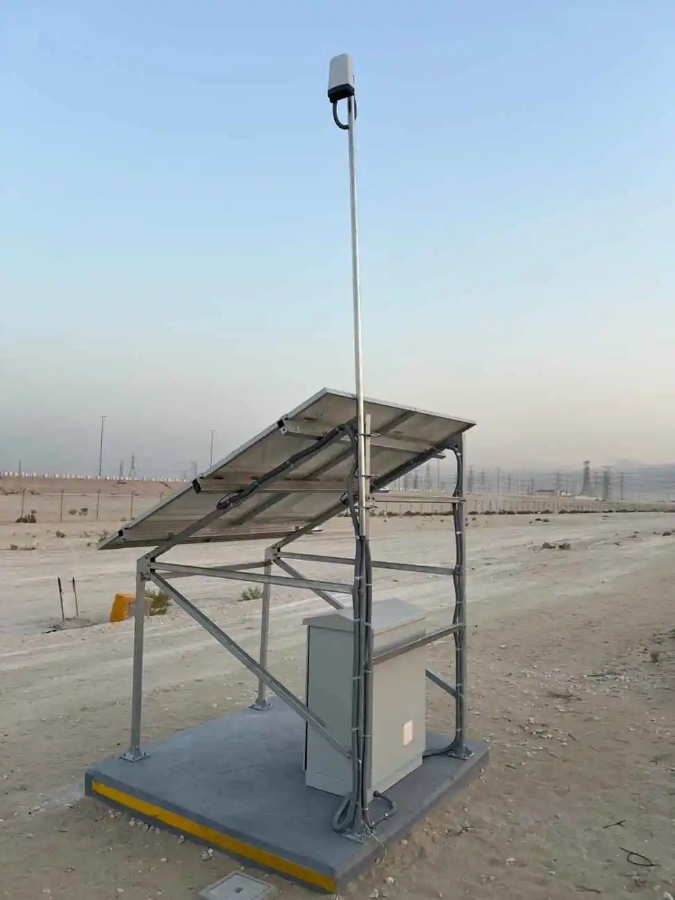 Monitorización inteligente remota de rotura y temperatura de carril.