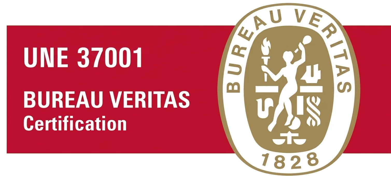 Certificado Bureau Veritas ISO 37001